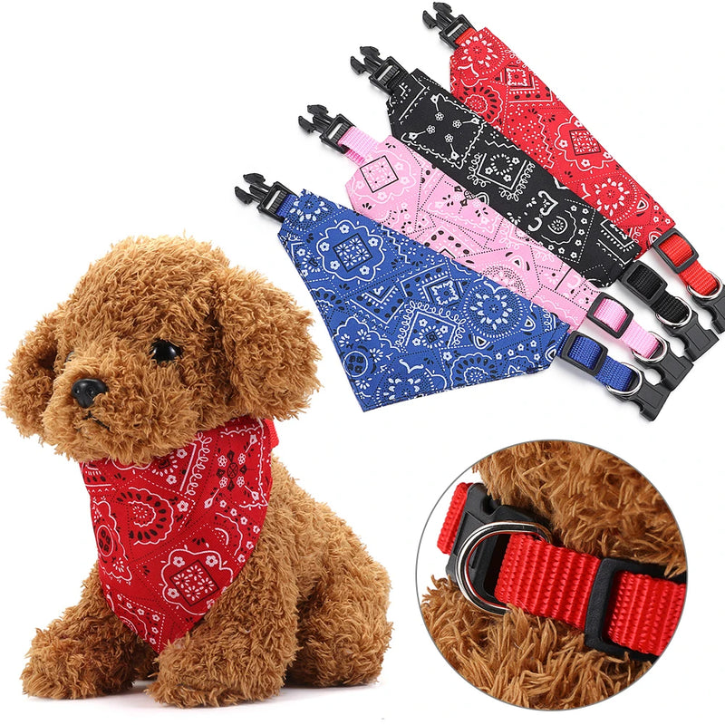 AlmaFashion – Bandana Triangular Ajustável para Pets