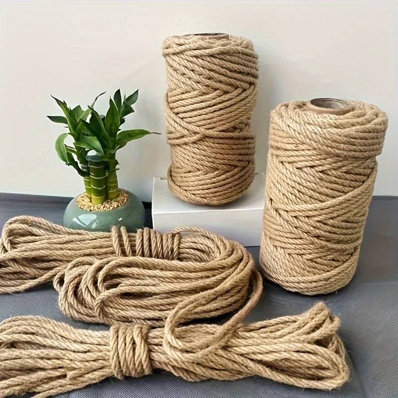 Corda EcoScratch | Sisal Natural para Gatos e Arranhadores DIY