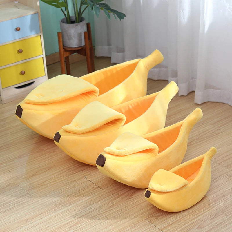 BananaDream – Cama Divertida e Aconchegante para Pets